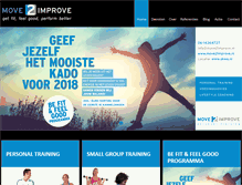 Tablet Screenshot of move2improve.nl